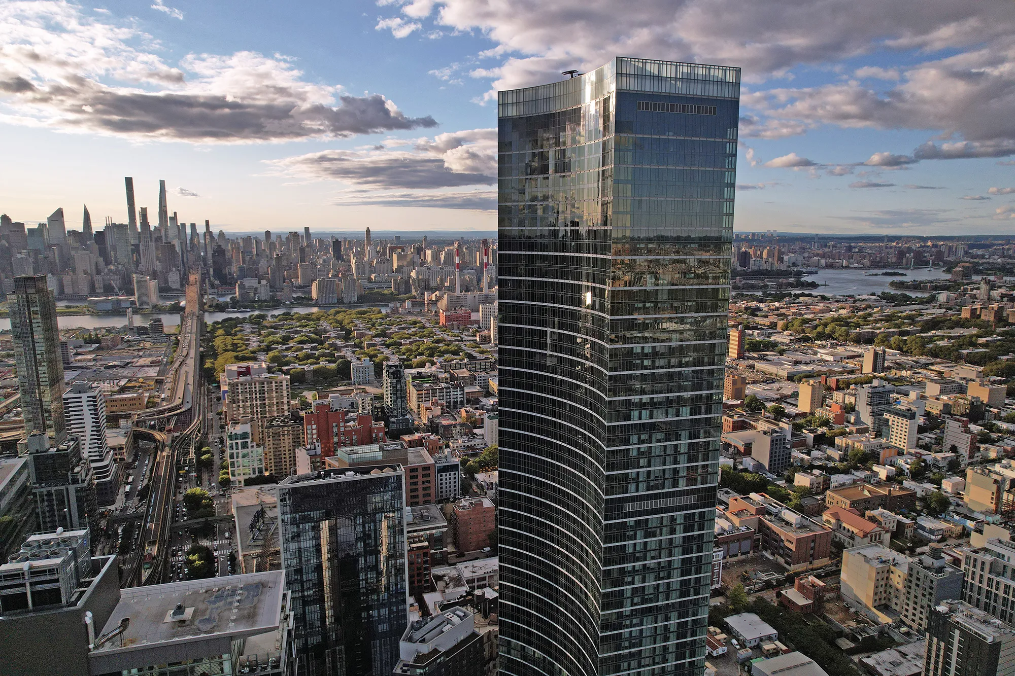 SVEN building aerial view