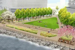 Durst Tops Out Halletts Point Development in Astoria