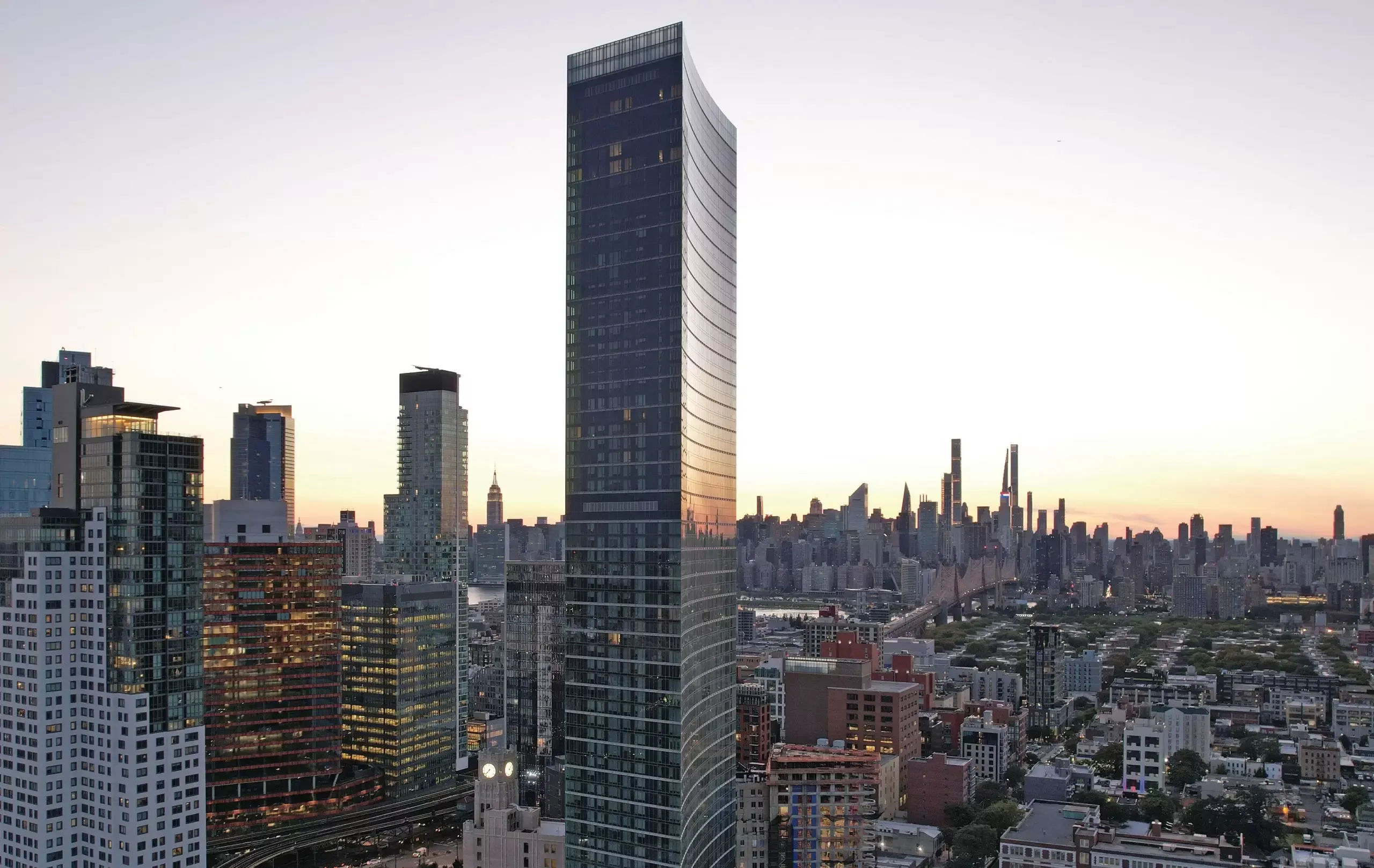 LIC tower is the tallest building in New York City with Smart Windows