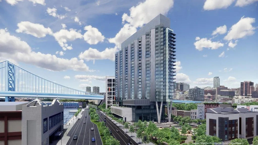 Durst Organization begins work on 26-story mixed-use project along Delaware River waterfront