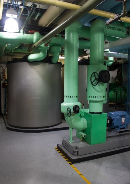 New York City's first thermal ice storage office air conditioning system at 1155 Avenue of the Americas