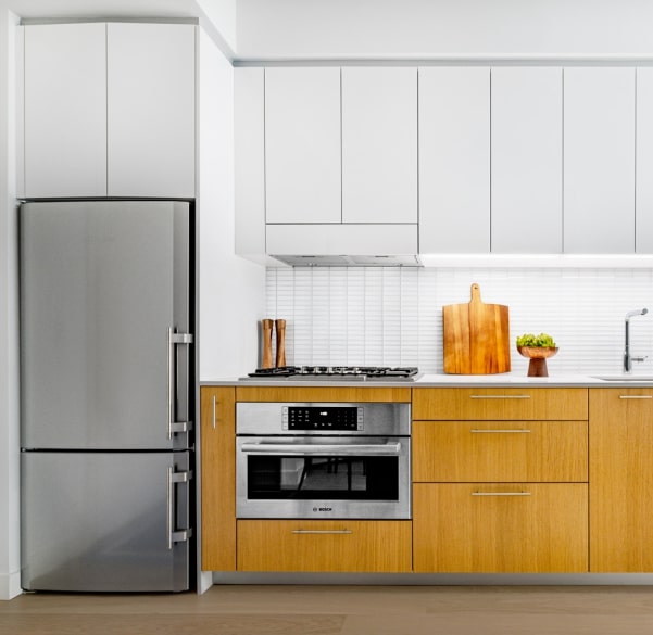 Kitchen with island